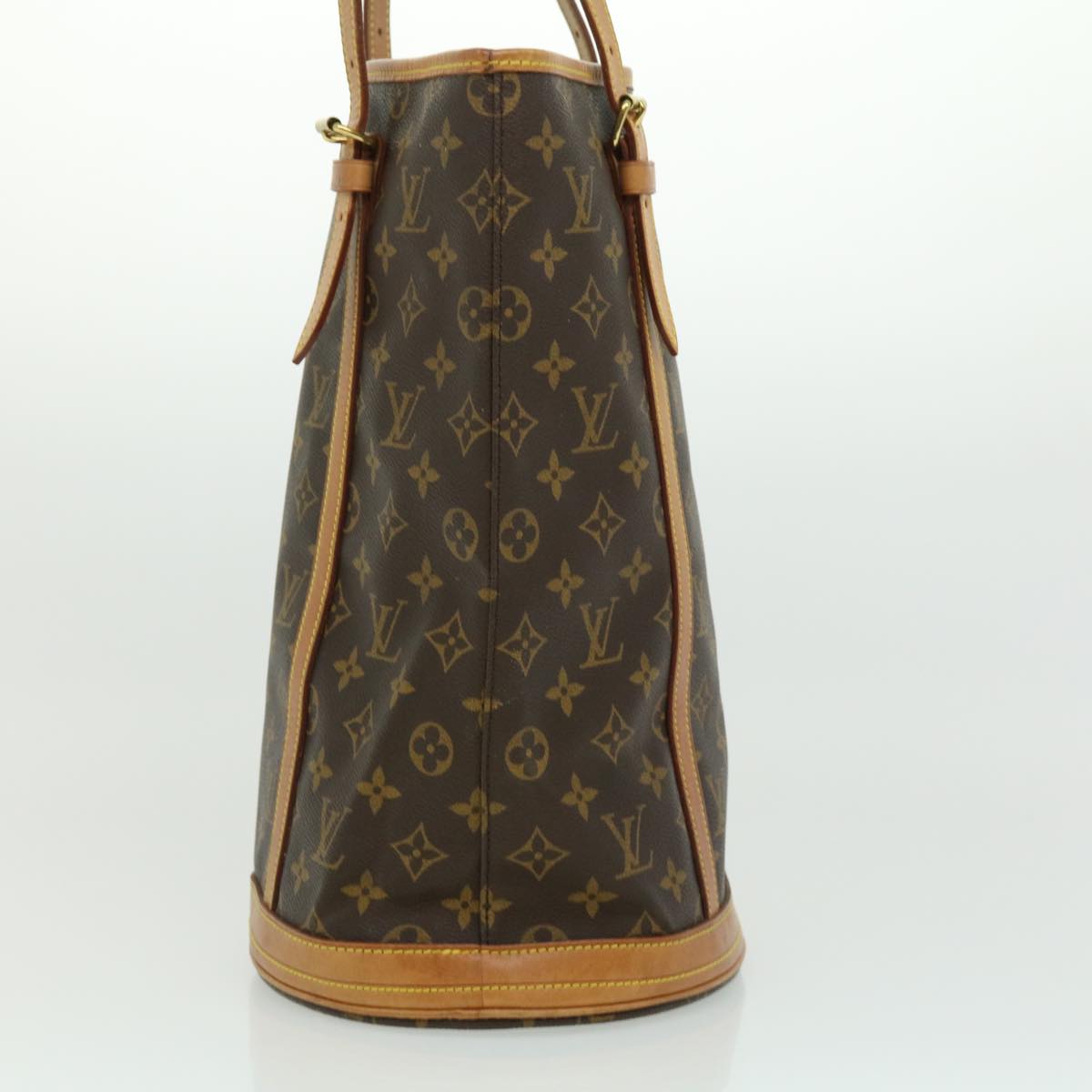 LOUIS VUITTON Monogram Bucket GM Shoulder Bag M42236 LV Auth jk2410