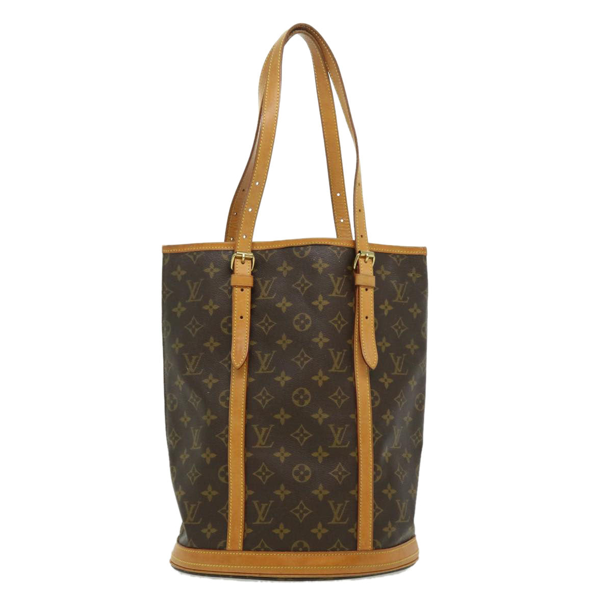 LOUIS VUITTON Monogram Bucket GM Shoulder Bag L012 LV Auth jk2411