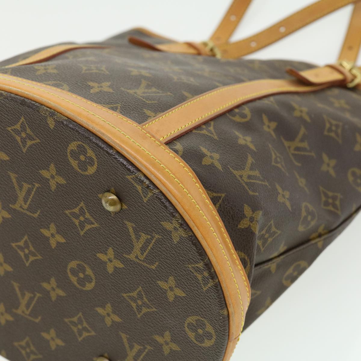 LOUIS VUITTON Monogram Bucket GM Shoulder Bag L012 LV Auth jk2411