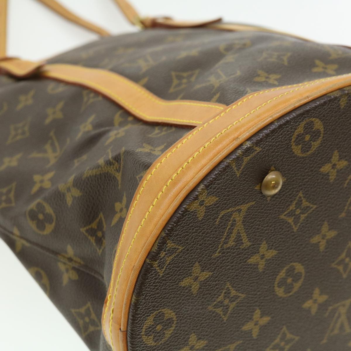 LOUIS VUITTON Monogram Bucket GM Shoulder Bag L012 LV Auth jk2411