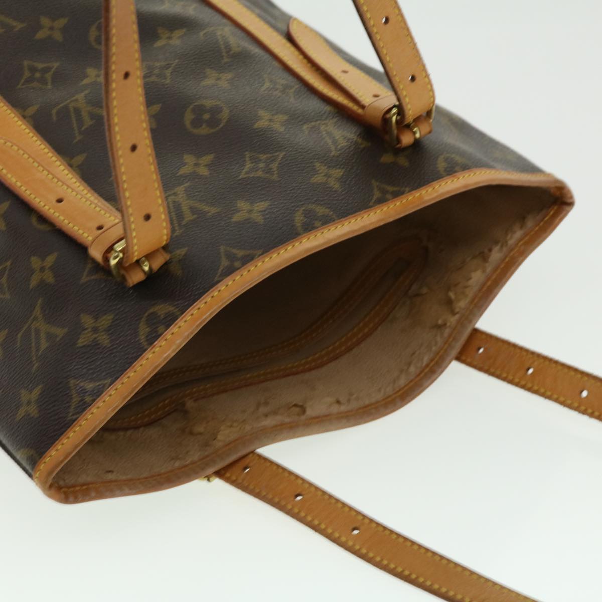 LOUIS VUITTON Monogram Bucket GM Shoulder Bag L012 LV Auth jk2411