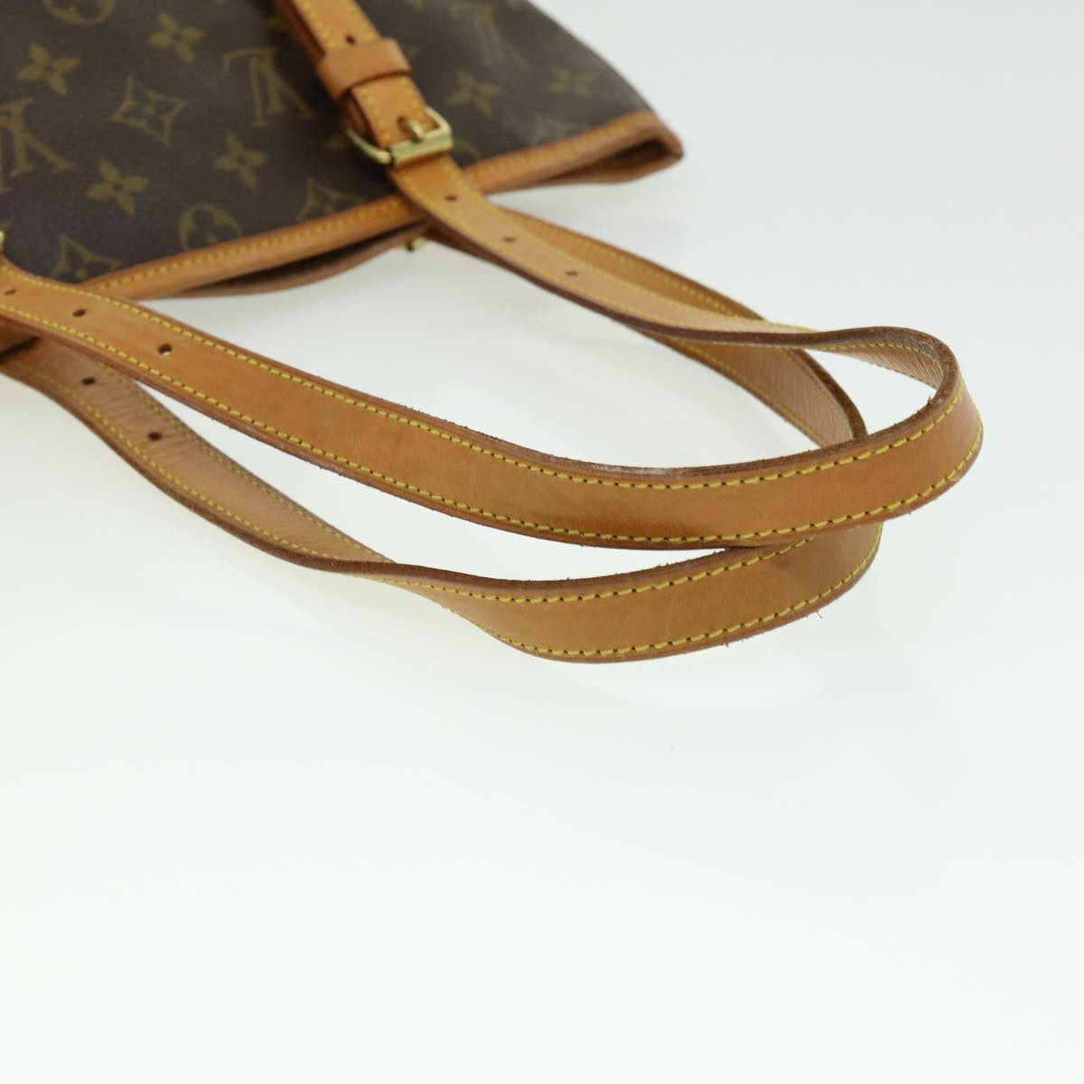 LOUIS VUITTON Monogram Bucket GM Shoulder Bag L012 LV Auth jk2411