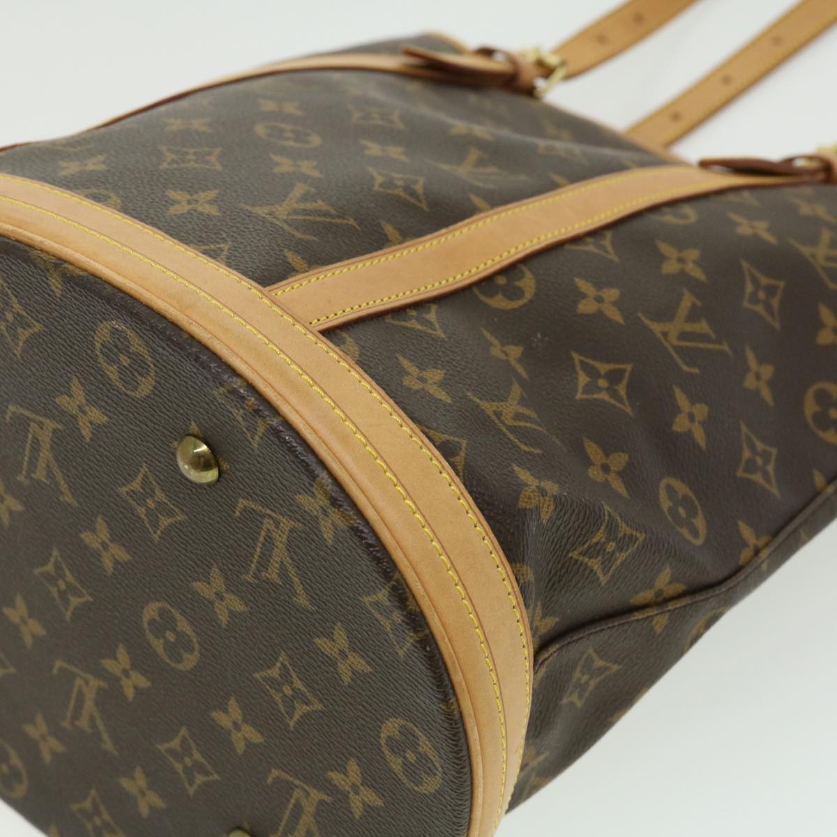 LOUIS VUITTON Monogram Bucket GM Shoulder Bag L012 LV Auth jk2412