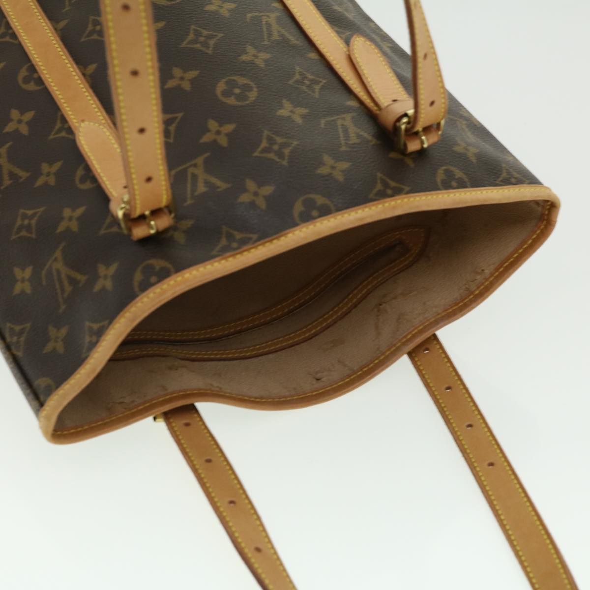 LOUIS VUITTON Monogram Bucket GM Shoulder Bag L012 LV Auth jk2412