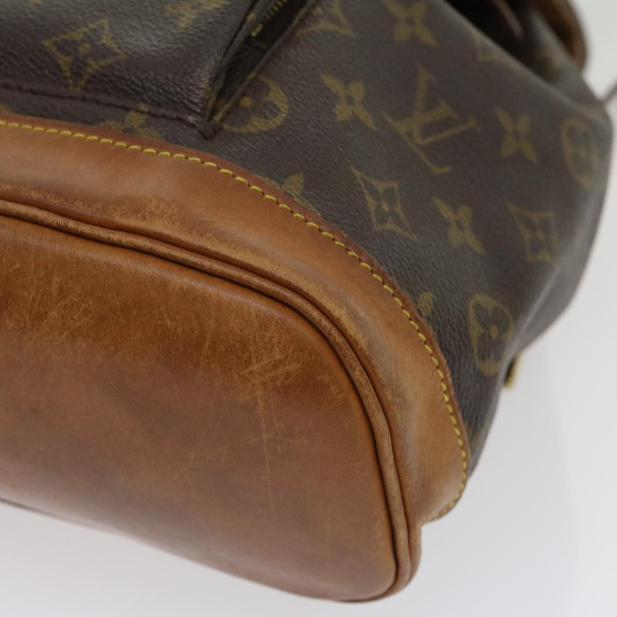 LOUIS VUITTON Monogram Montsouris MM Backpack M51136 LV Auth jk2415