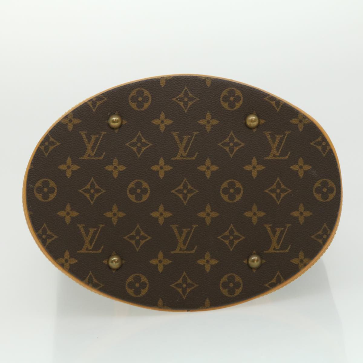 LOUIS VUITTON Monogram Bucket GM Shoulder Bag L012 LV Auth jk2416