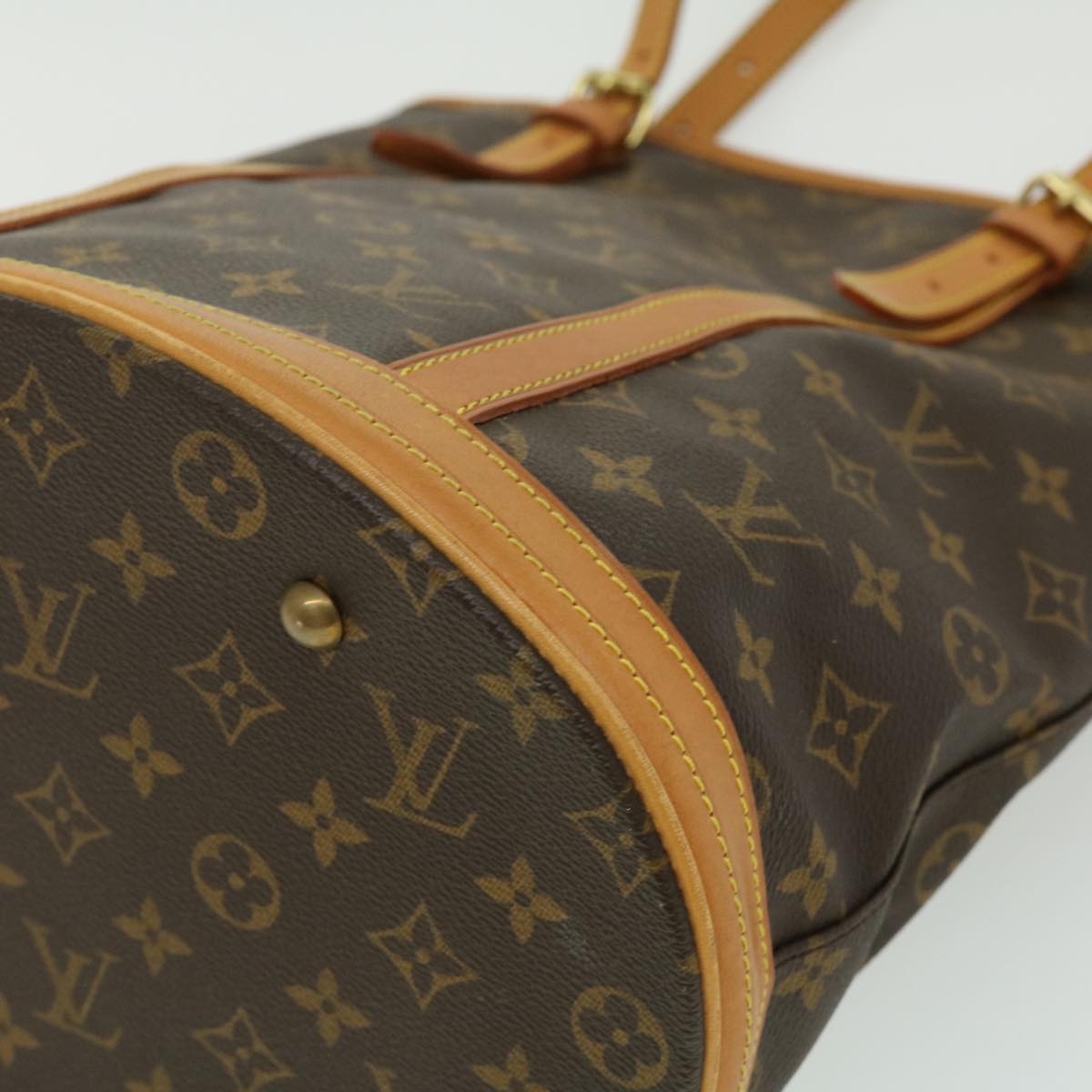 LOUIS VUITTON Monogram Bucket GM Shoulder Bag L012 LV Auth jk2416