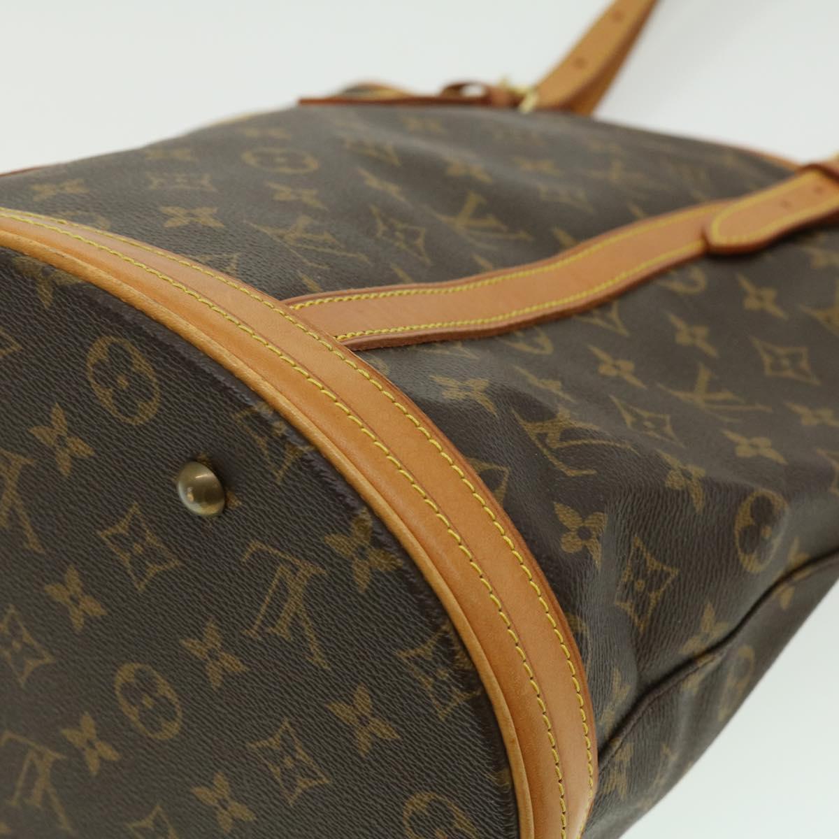 LOUIS VUITTON Monogram Bucket GM Shoulder Bag L012 LV Auth jk2416