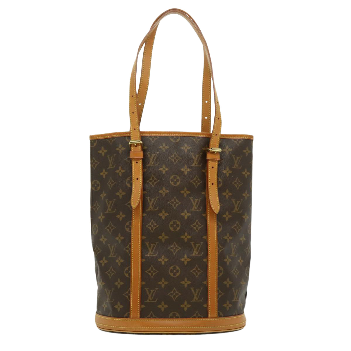 LOUIS VUITTON Monogram Bucket GM Shoulder Bag L012 LV Auth jk2416