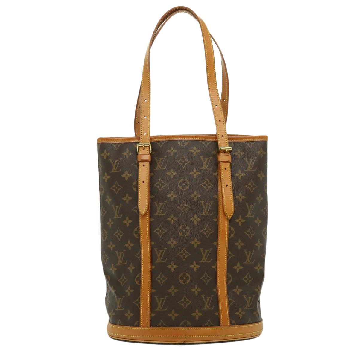 LOUIS VUITTON Monogram Bucket GM Shoulder Bag L012 LV Auth jk2416