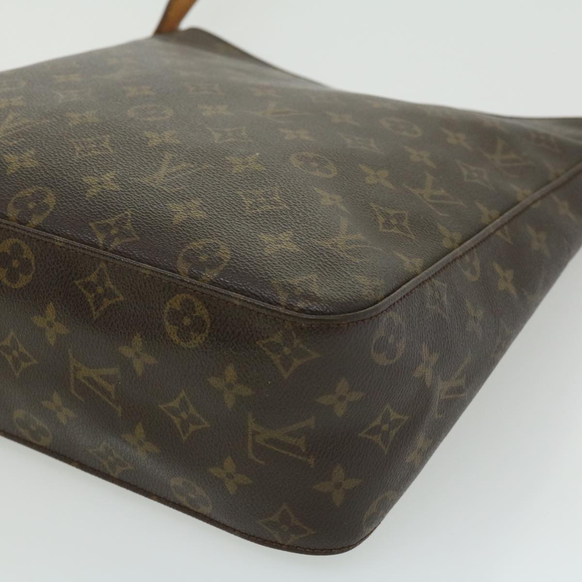 LOUIS VUITTON Monogram Looping GM Shoulder Bag M51145 LV Auth jk2421