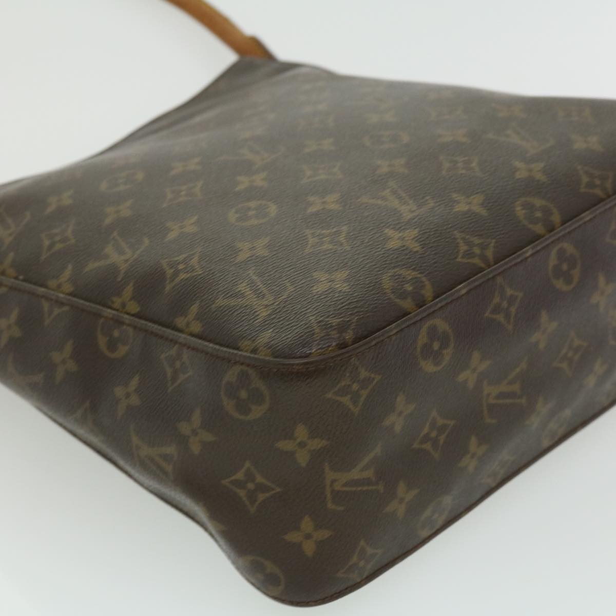 LOUIS VUITTON Monogram Looping GM Shoulder Bag M51145 LV Auth jk2421