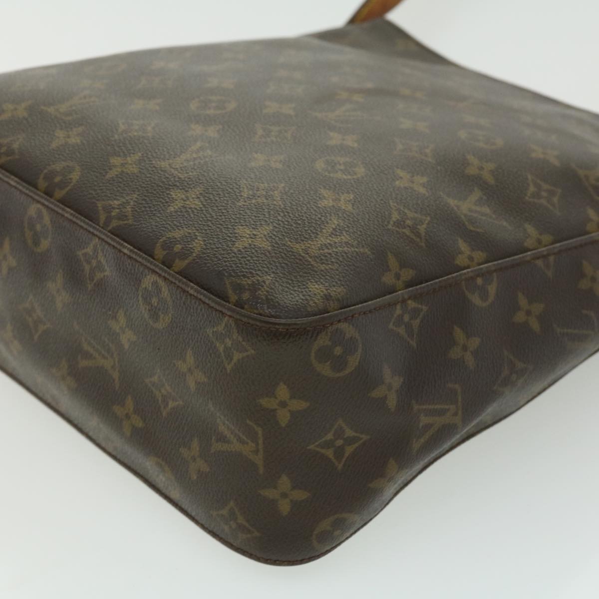 LOUIS VUITTON Monogram Looping GM Shoulder Bag M51145 LV Auth jk2421