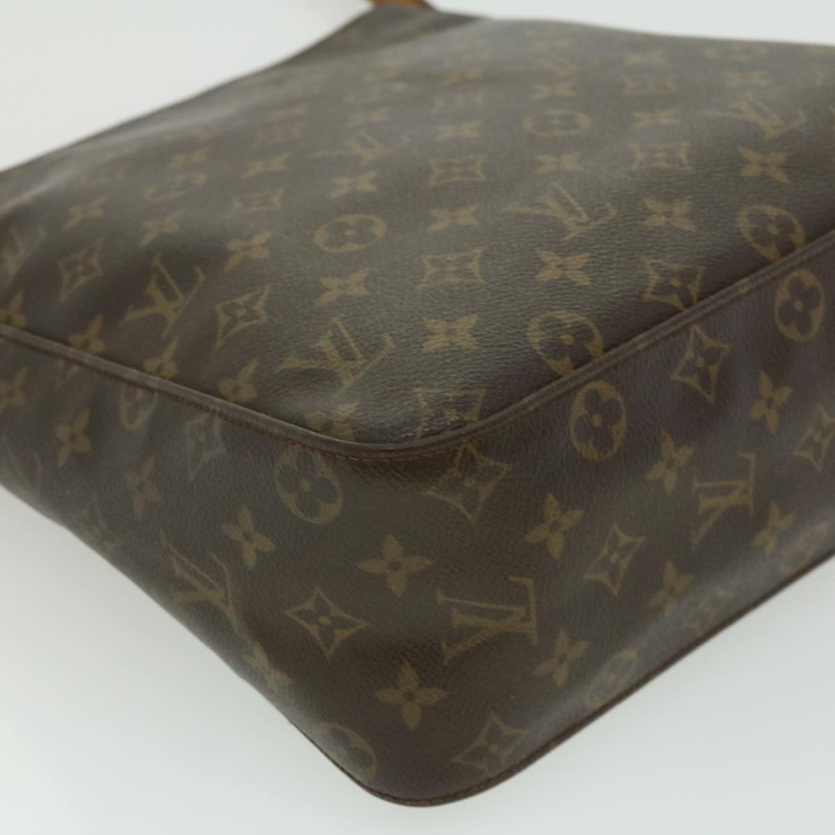 LOUIS VUITTON Monogram Looping GM Shoulder Bag M51145 LV Auth jk2421