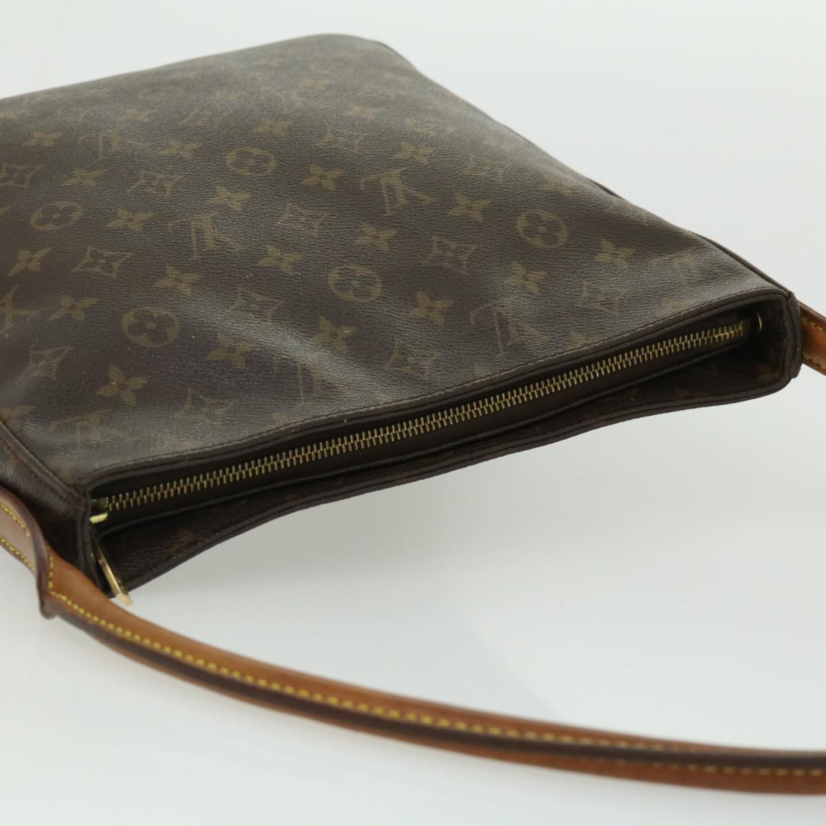 LOUIS VUITTON Monogram Looping GM Shoulder Bag M51145 LV Auth jk2421