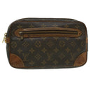 LOUIS VUITTON Monogram Marly Dragonne GM Clutch Bag M51825 LV Auth jk2432-1