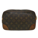 LOUIS VUITTON Monogram Marly Dragonne GM Clutch Bag M51825 LV Auth jk2432-2