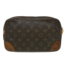 LOUIS VUITTON Monogram Marly Dragonne GM Clutch Bag M51825 LV Auth jk2432 - 0