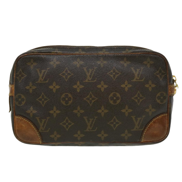 LOUIS VUITTON Monogram Marly Dragonne GM Clutch Bag M51825 LV Auth jk2432
