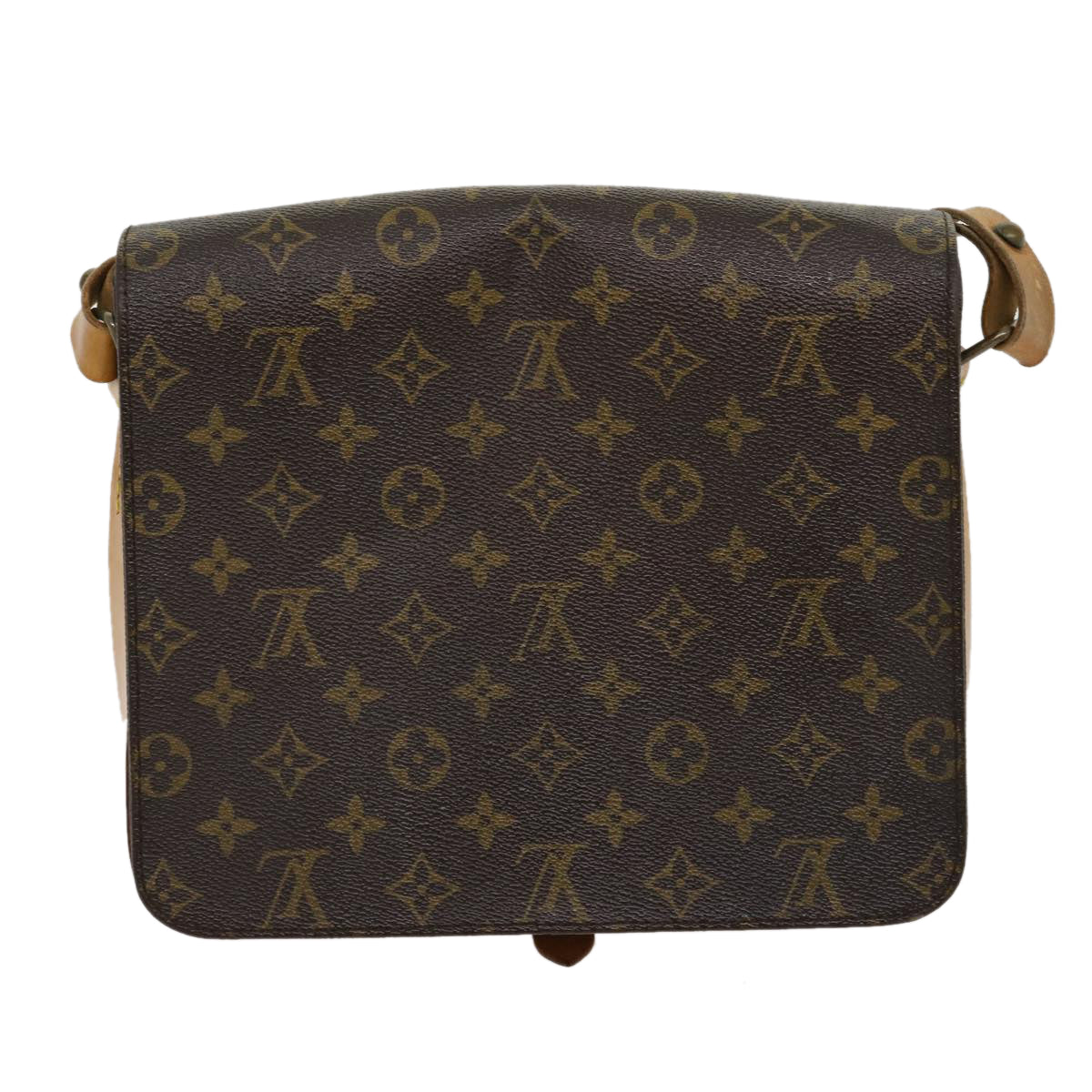 LOUIS VUITTON Monogram Cartouchiere GM Shoulder Bag M51252 LV Auth jk2437 - 0