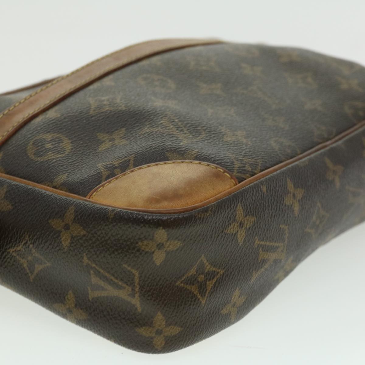 LOUIS VUITTON Monogram Compiegne 28 Clutch Bag M51845 LV Auth jk2455