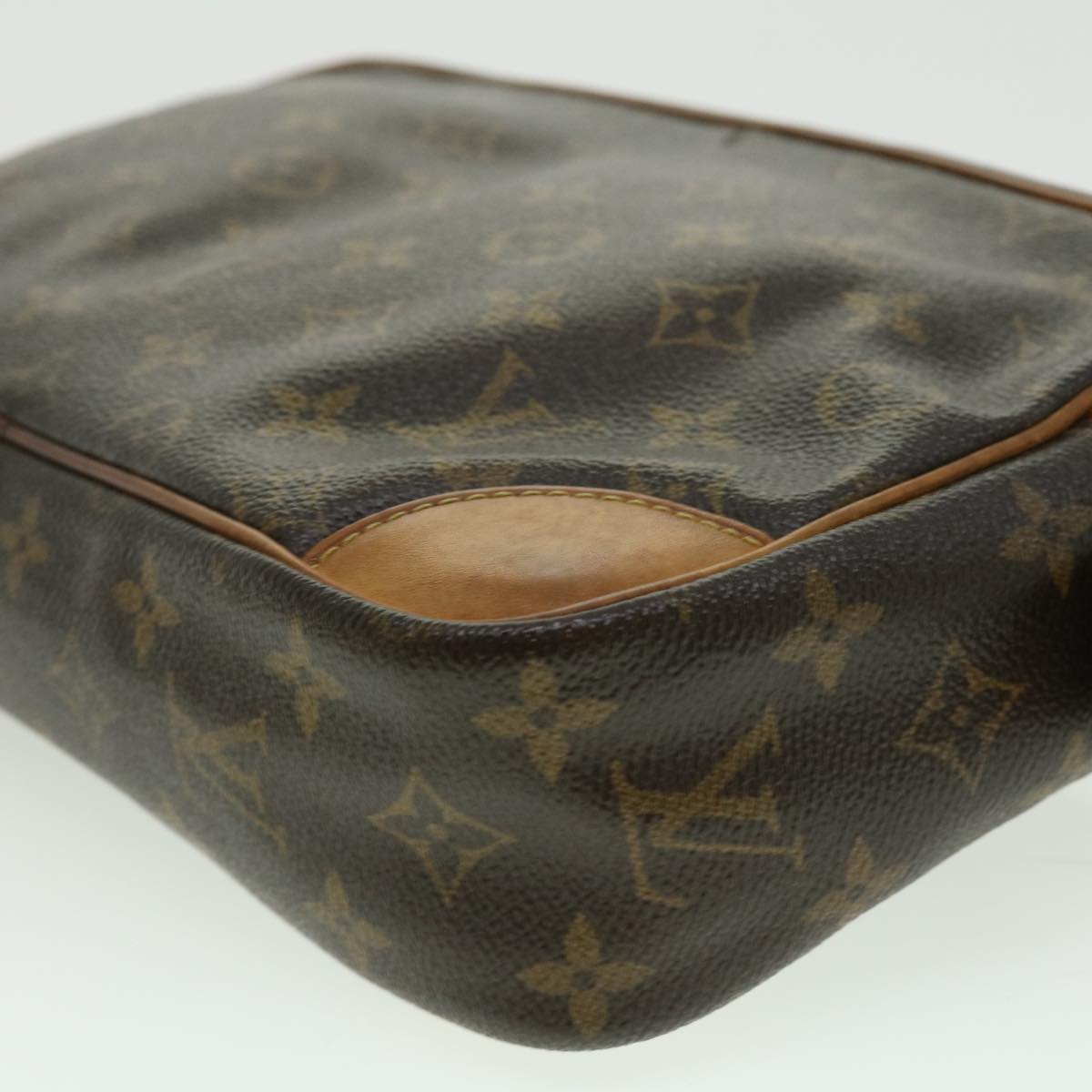 LOUIS VUITTON Monogram Compiegne 28 Clutch Bag M51845 LV Auth jk2455