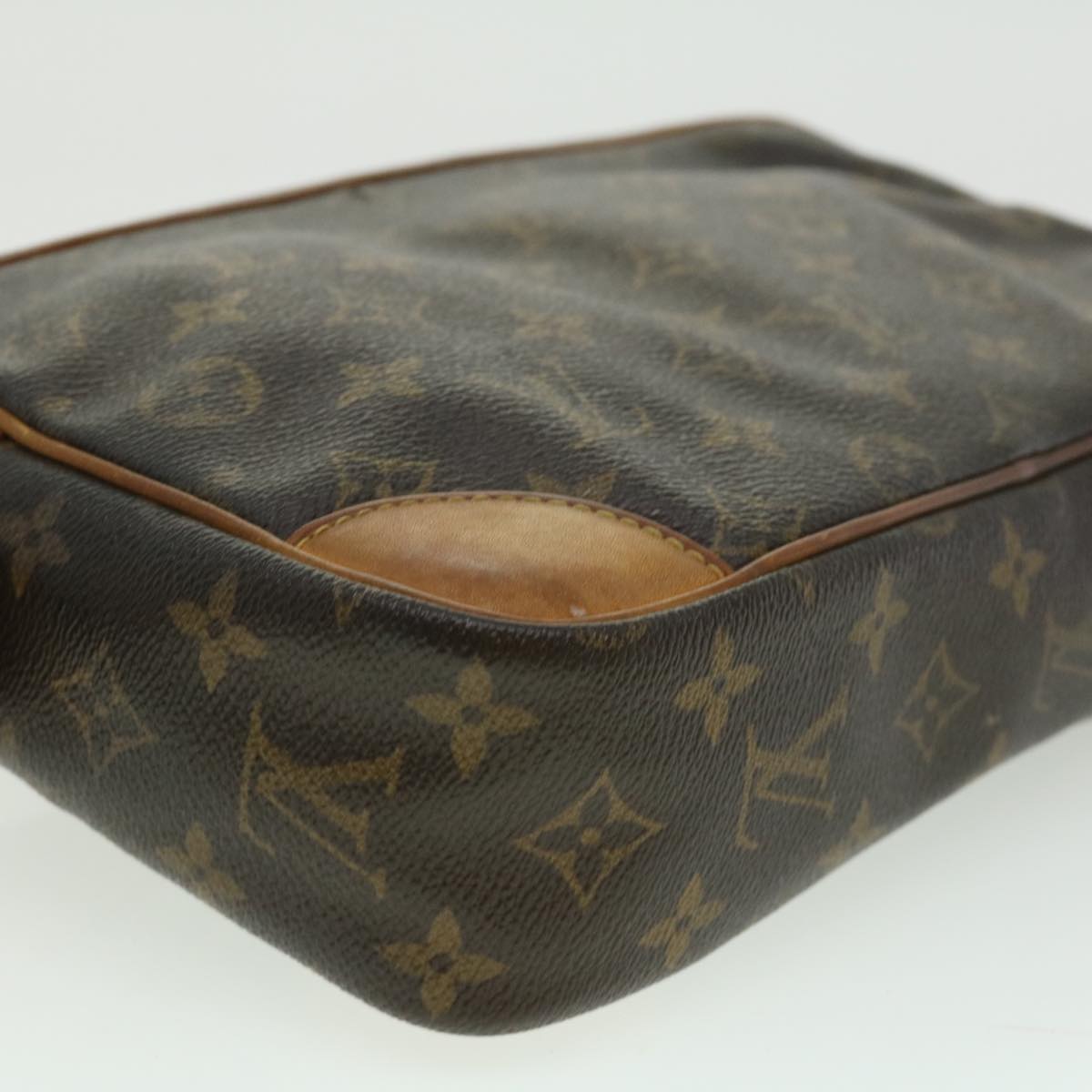 LOUIS VUITTON Monogram Compiegne 28 Clutch Bag M51845 LV Auth jk2455