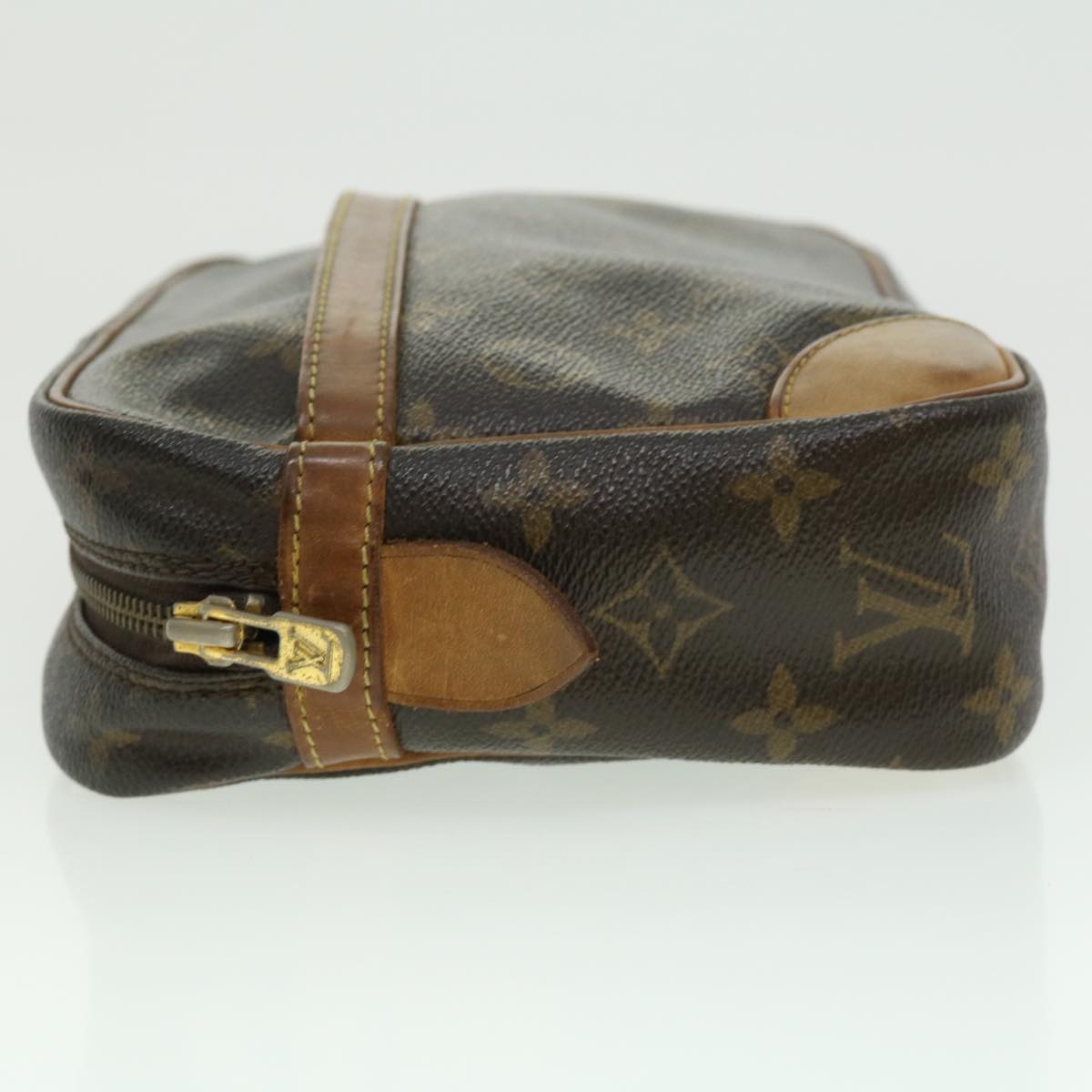 LOUIS VUITTON Monogram Compiegne 28 Clutch Bag M51845 LV Auth jk2455