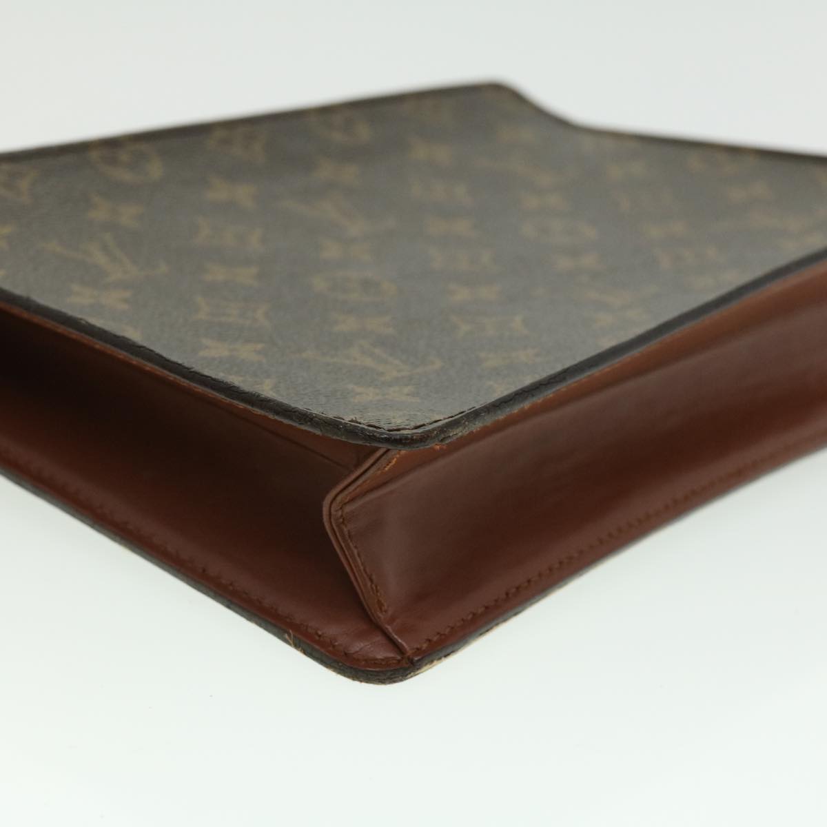 LOUIS VUITTON Monogram Pochette Homme Clutch Bag M51795 LV Auth jk2465