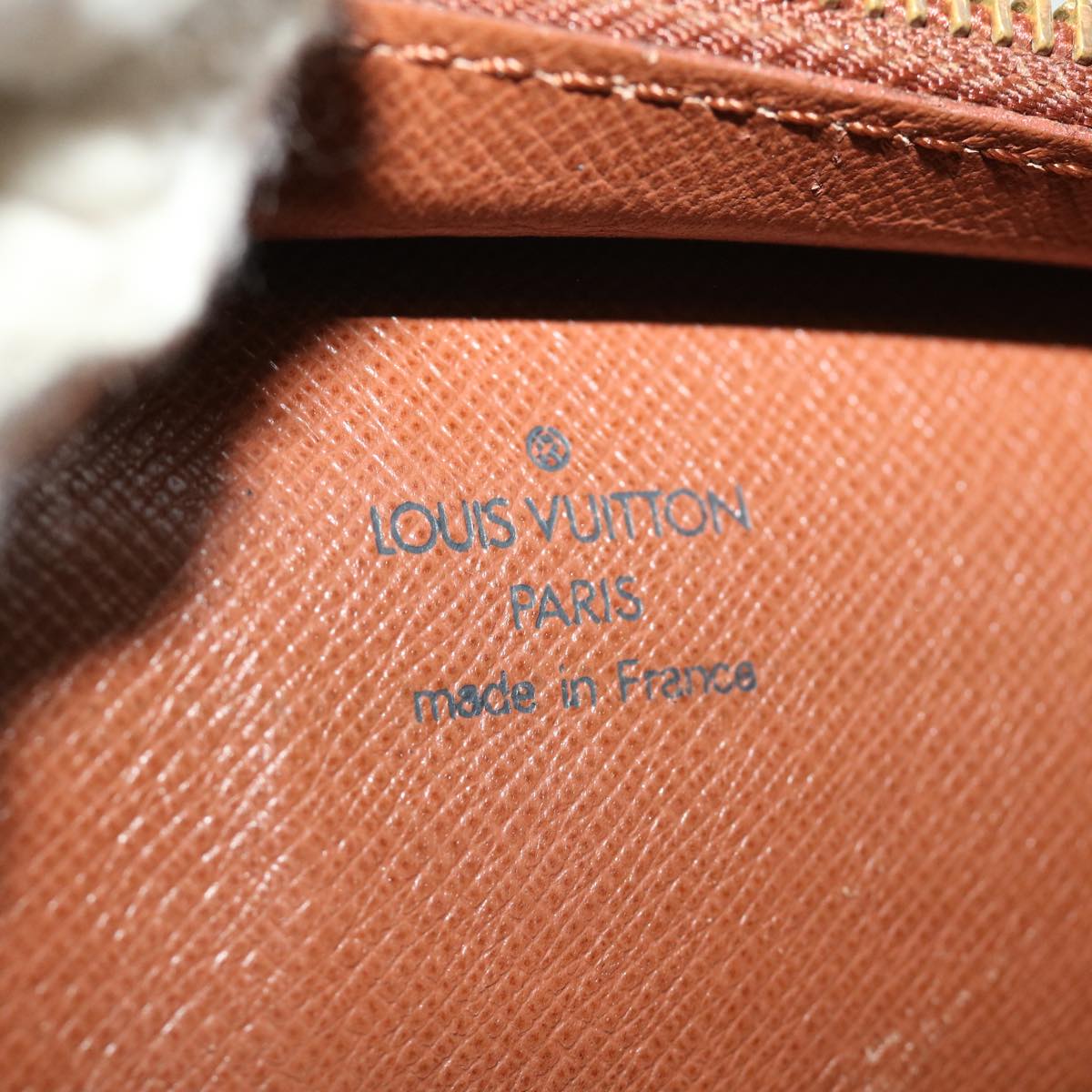 LOUIS VUITTON Monogram Pochette Homme Clutch Bag M51795 LV Auth jk2465