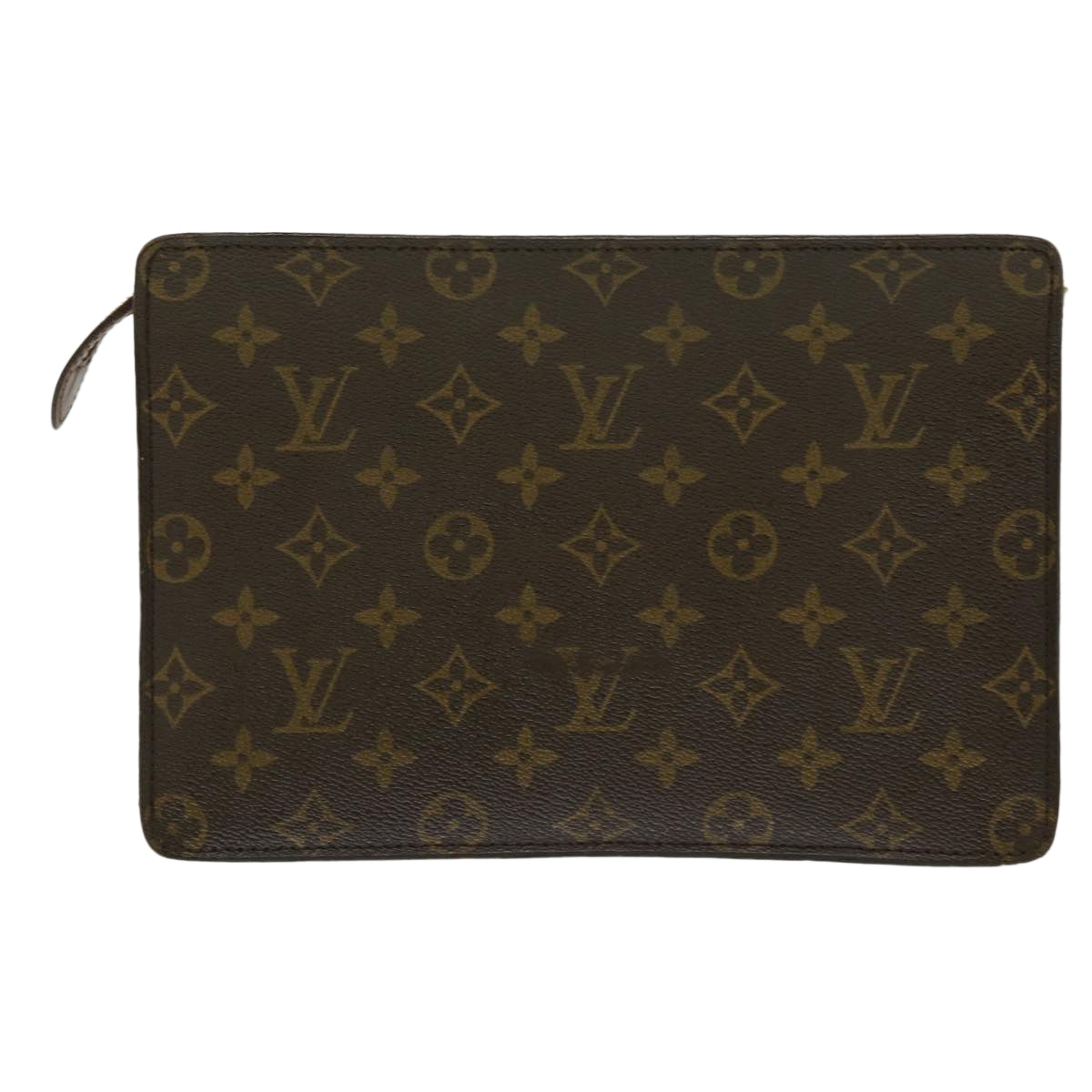 LOUIS VUITTON Monogram Pochette Homme Clutch Bag M51795 LV Auth jk2465 - 0