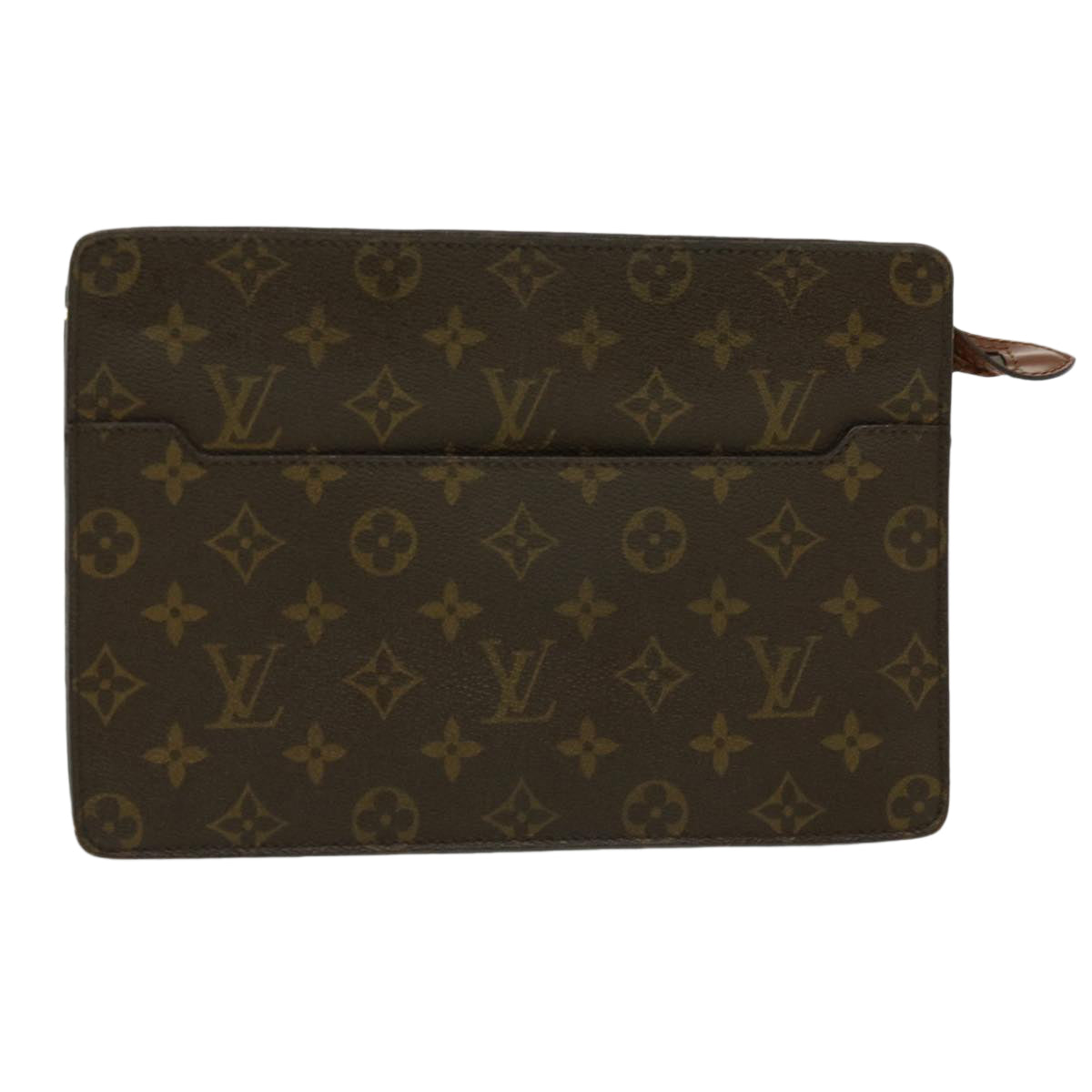 LOUIS VUITTON Monogram Pochette Homme Clutch Bag M51795 LV Auth jk2466