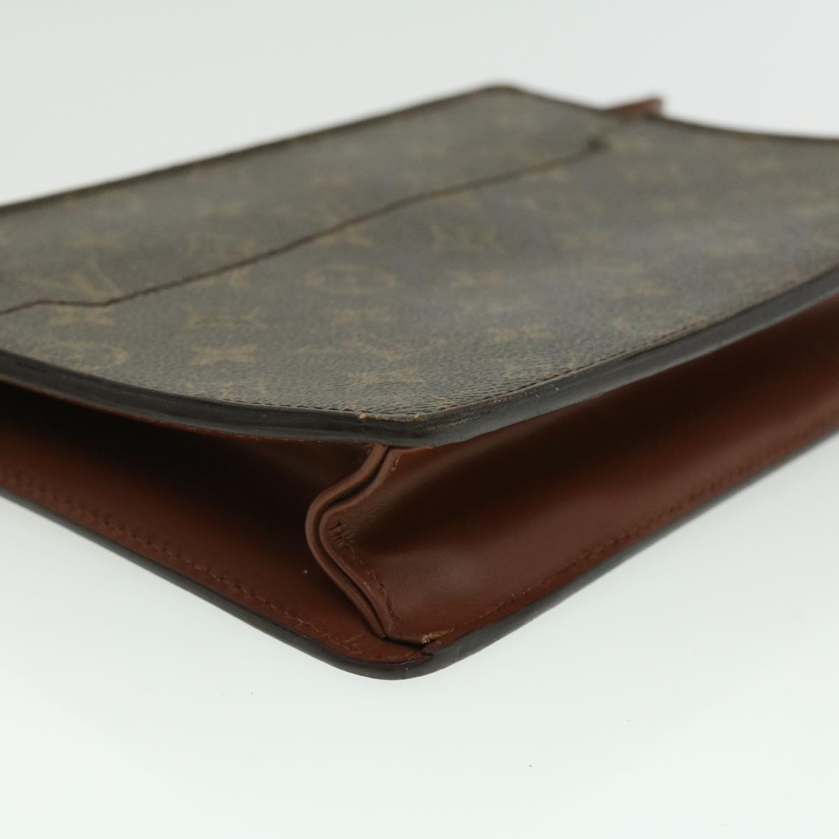 LOUIS VUITTON Monogram Pochette Homme Clutch Bag M51795 LV Auth jk2466