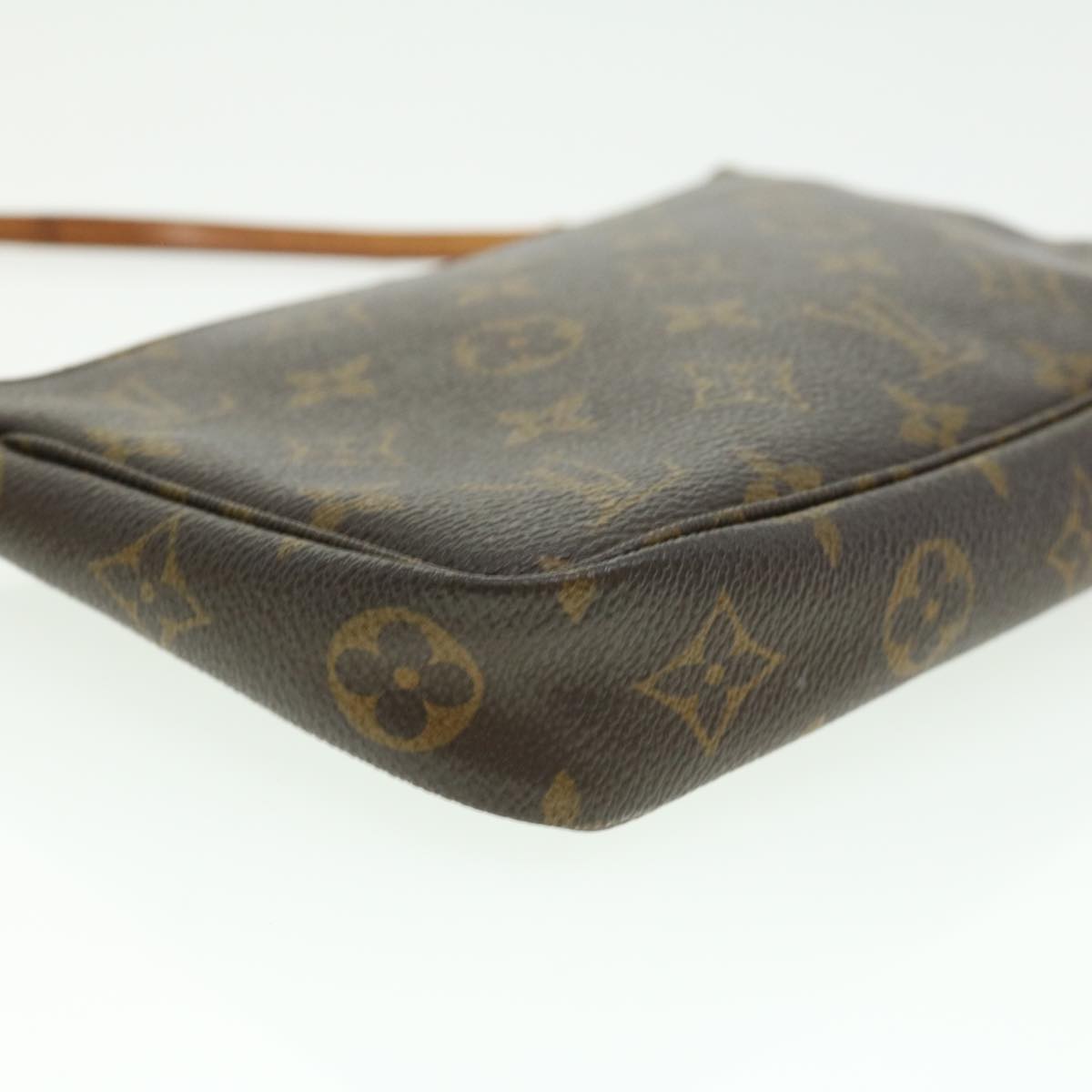 LOUIS VUITTON Monogram Pochette Accessoires Pouch M51980 LV Auth jk2475