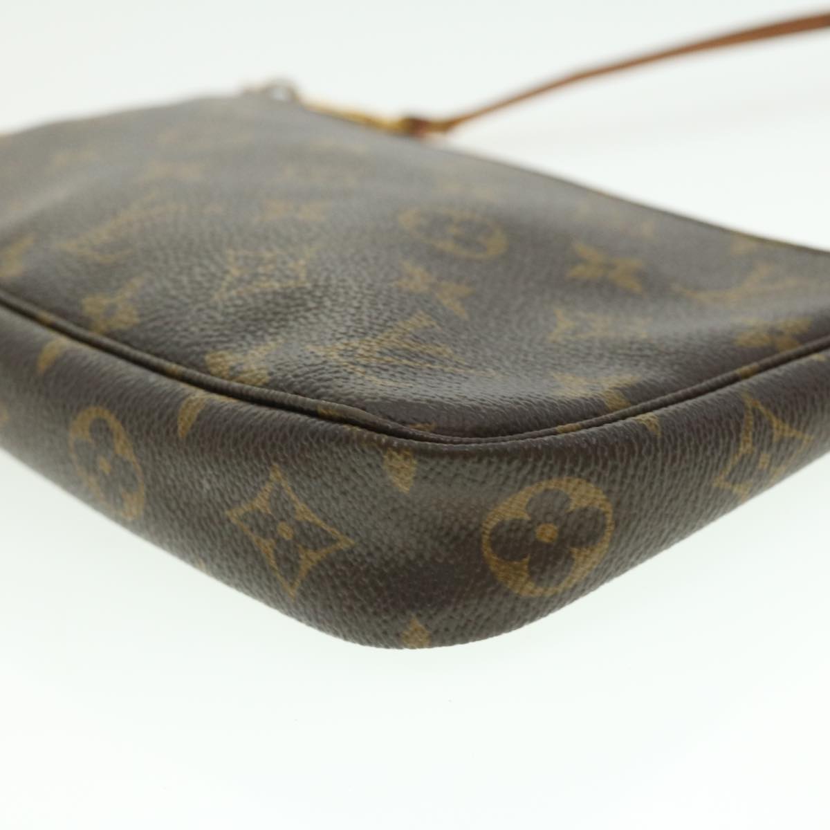 LOUIS VUITTON Monogram Pochette Accessoires Pouch M51980 LV Auth jk2475