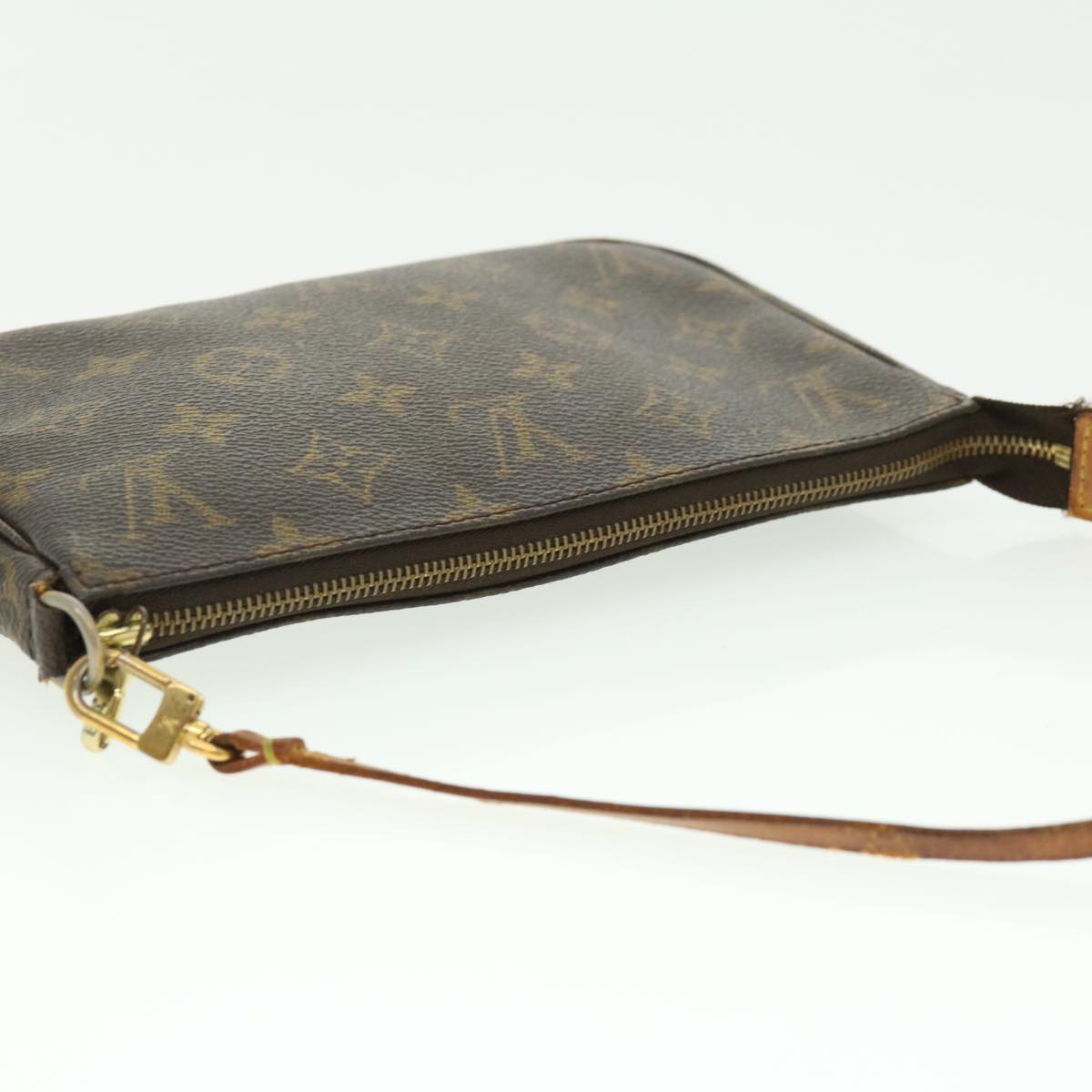 LOUIS VUITTON Monogram Pochette Accessoires Pouch M51980 LV Auth jk2475