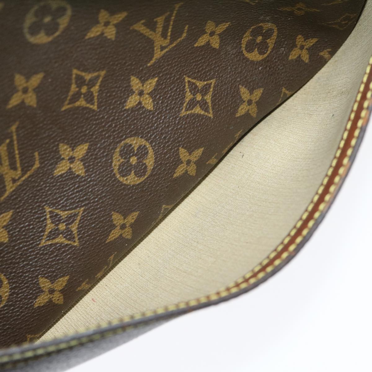 LOUIS VUITTON Monogram Reporter PM Shoulder Bag M45254 LV Auth jk2484