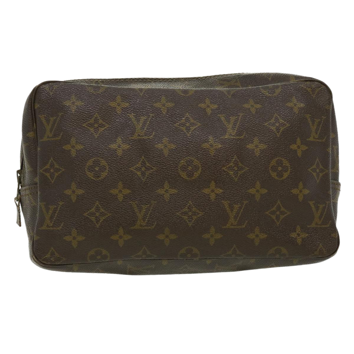 LOUIS VUITTON Monogram Trousse Toilette 28 Clutch Bag M47522 LV Auth jk2489