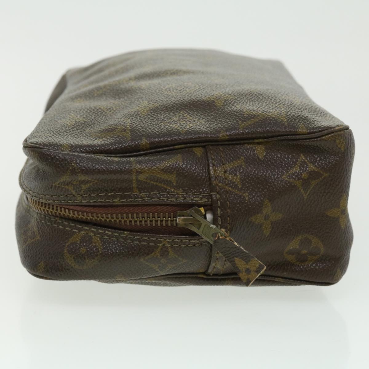 LOUIS VUITTON Monogram Trousse Toilette 28 Clutch Bag M47522 LV Auth jk2489