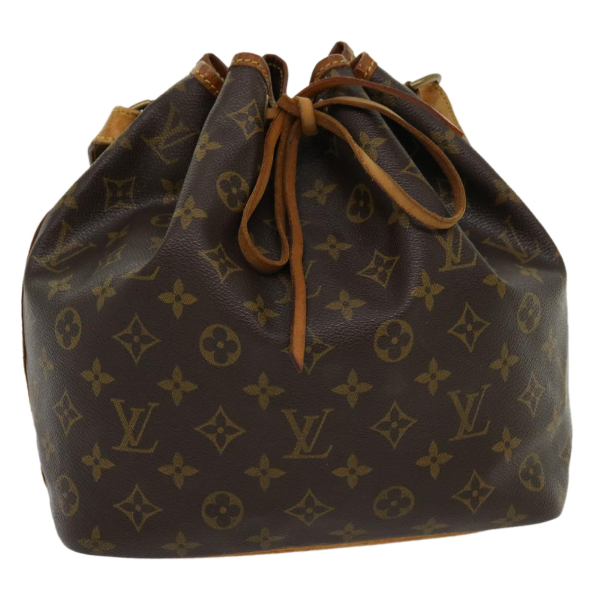 LOUIS VUITTON Monogram Petit Noe Shoulder Bag M42226 LV Auth jk2492