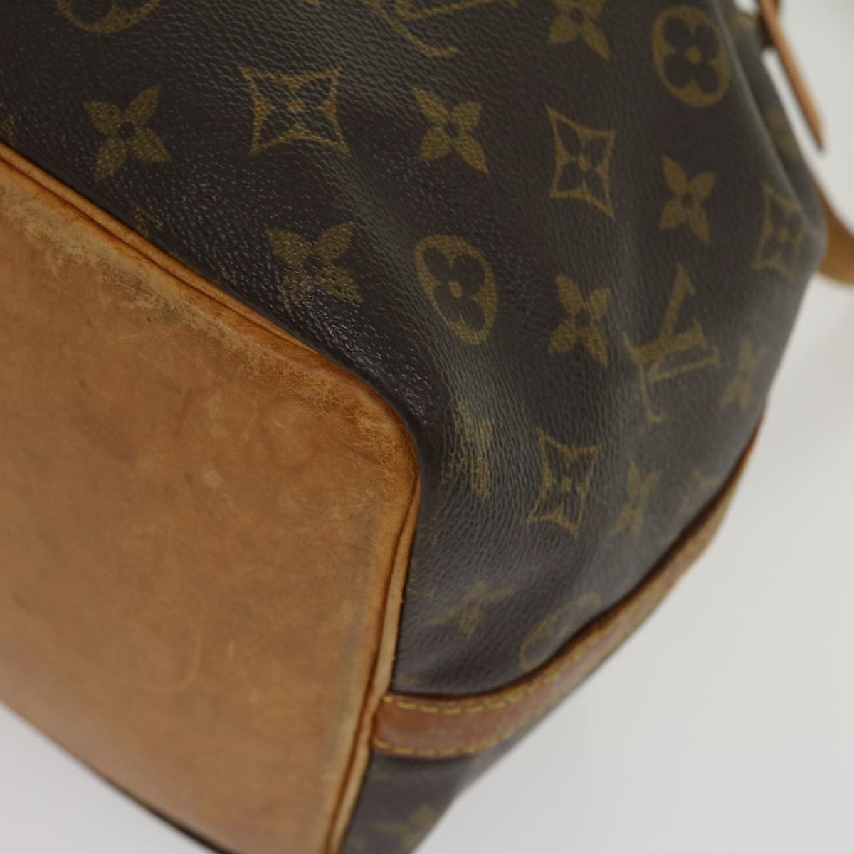 LOUIS VUITTON Monogram Petit Noe Shoulder Bag M42226 LV Auth jk2492