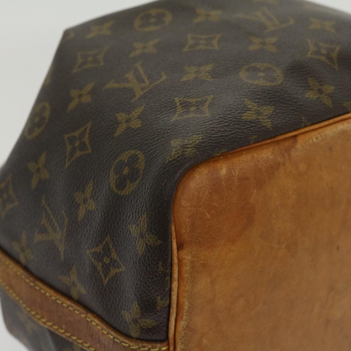 LOUIS VUITTON Monogram Petit Noe Shoulder Bag M42226 LV Auth jk2492