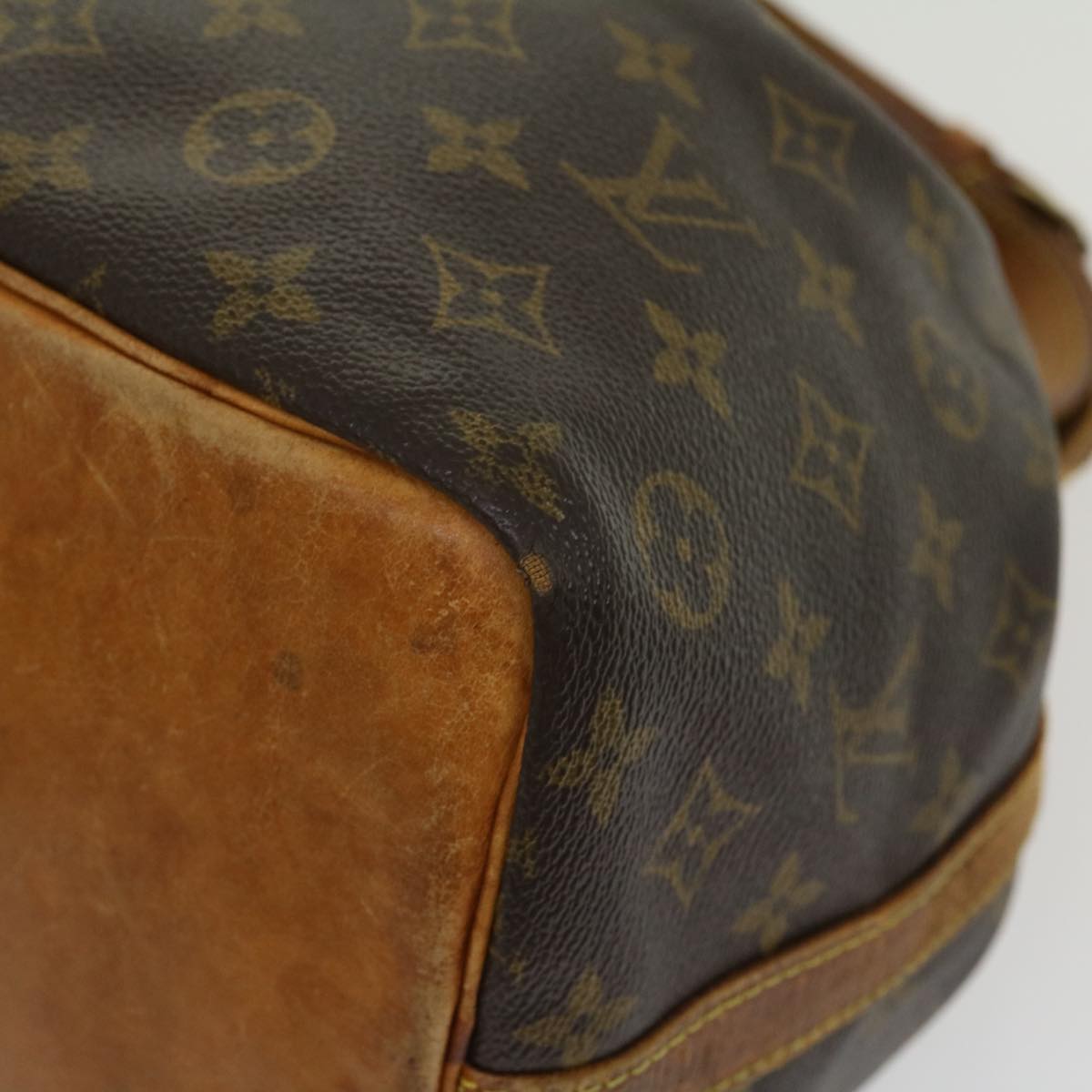 LOUIS VUITTON Monogram Petit Noe Shoulder Bag M42226 LV Auth jk2492