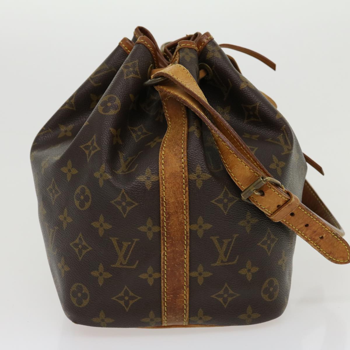 LOUIS VUITTON Monogram Petit Noe Shoulder Bag M42226 LV Auth jk2492