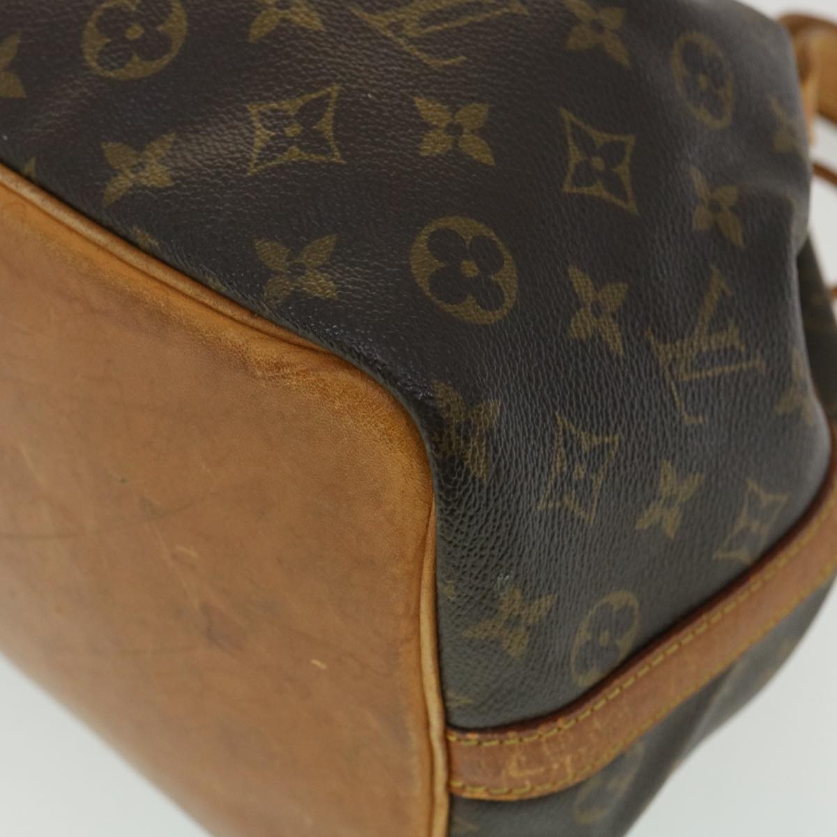 LOUIS VUITTON Monogram Petit Noe Shoulder Bag M42226 LV Auth jk2514