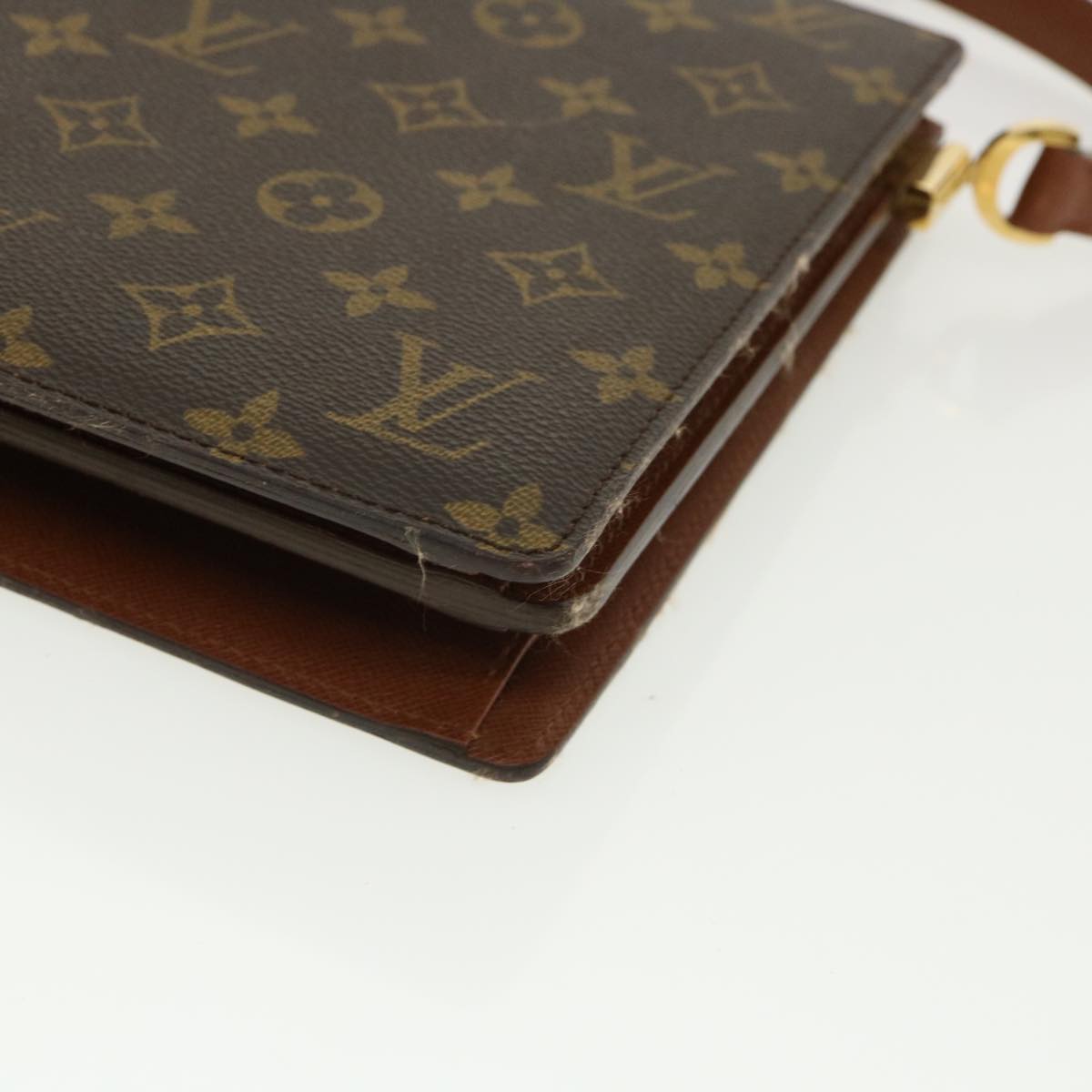 LOUIS VUITTON Monogram Kurcell Shoulder Bag M51375 LV Auth jk2543