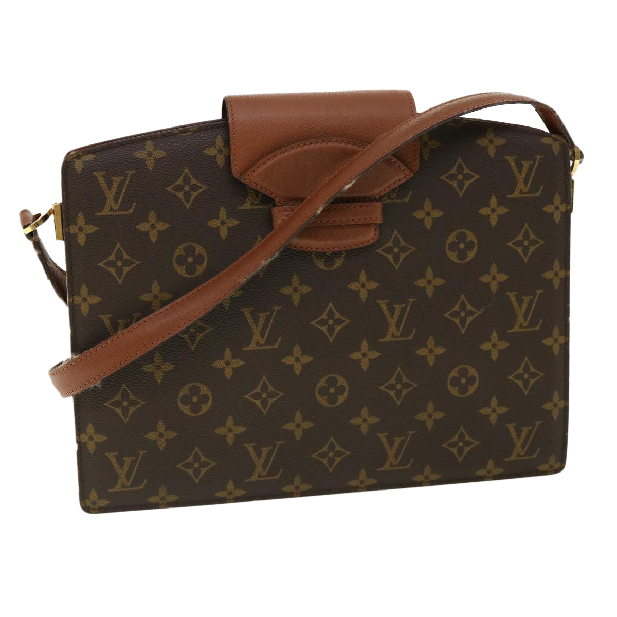 LOUIS VUITTON Monogram Kurcell Shoulder Bag M51375 LV Auth jk2543