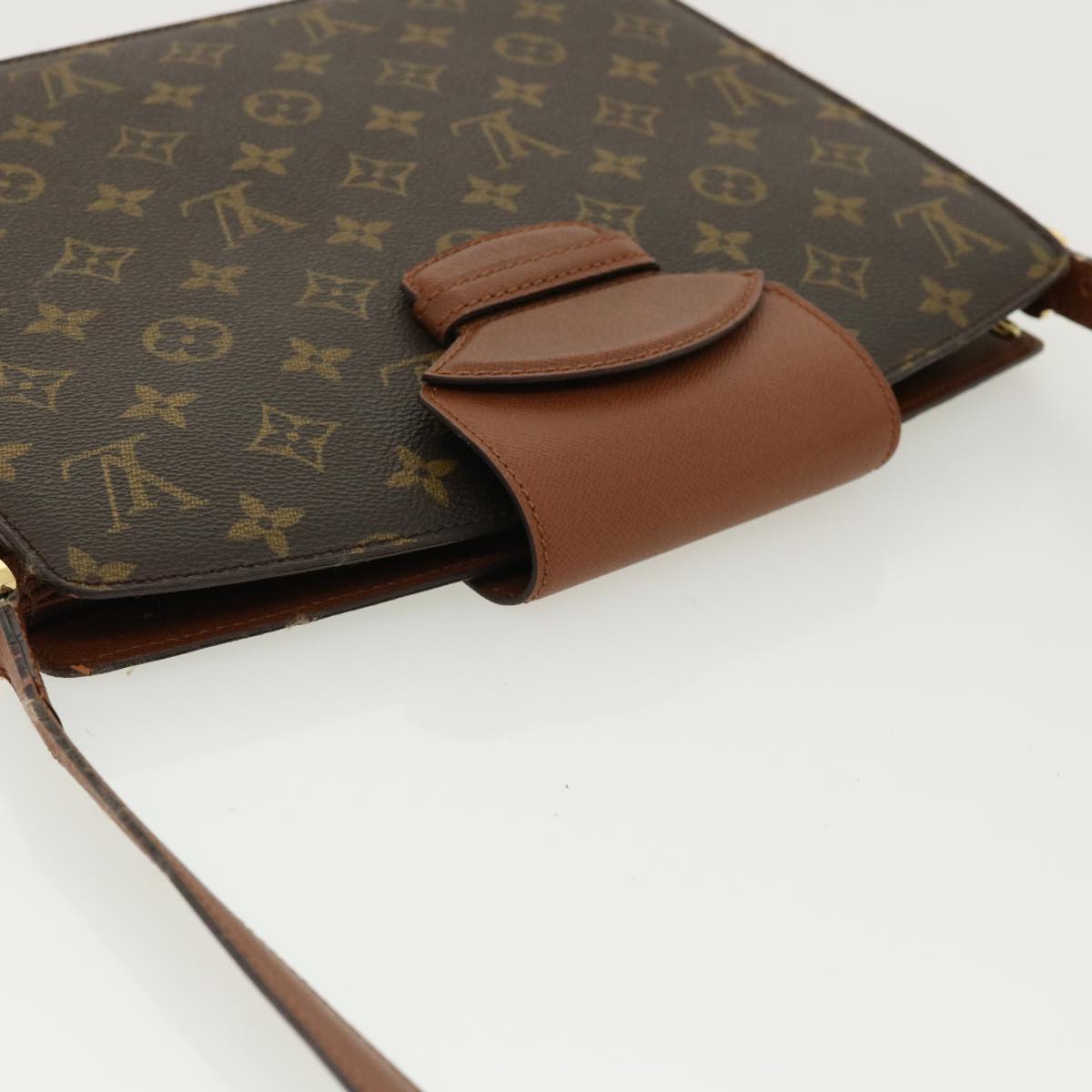 LOUIS VUITTON Monogram Kurcell Shoulder Bag M51375 LV Auth jk2543