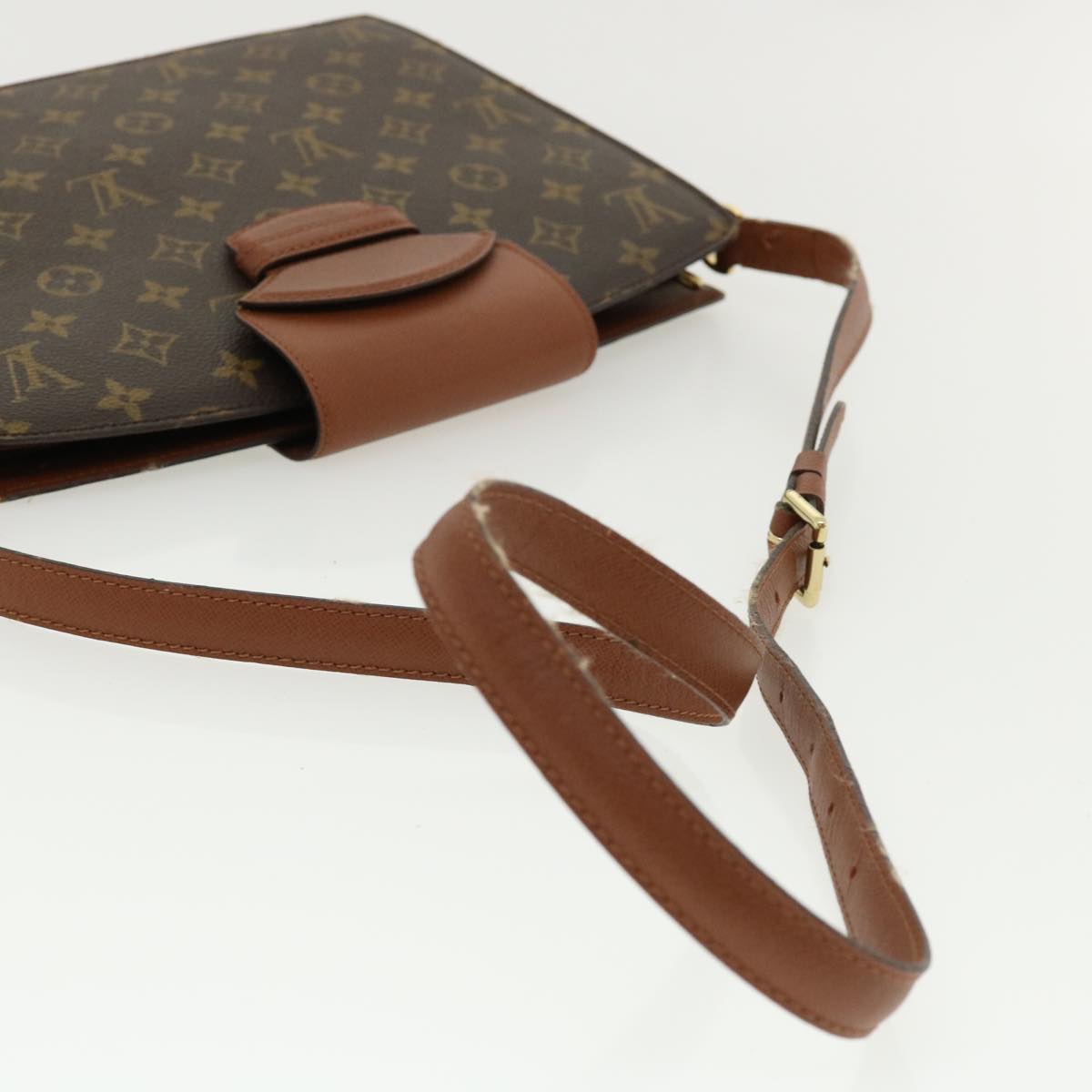 LOUIS VUITTON Monogram Kurcell Shoulder Bag M51375 LV Auth jk2543