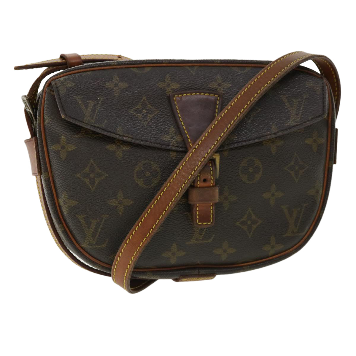 LOUIS VUITTON Monogram Jeune Fille PM Shoulder Bag M51227 LV Auth jk2560